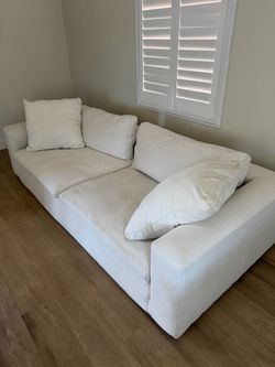 White couch