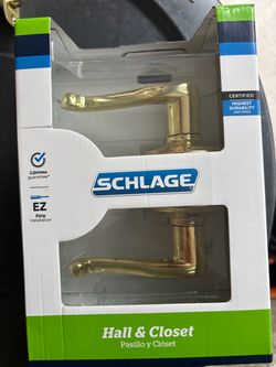 Schlage Hall & Closet Door Lever Set