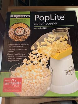 Presto poplite hot air popper
