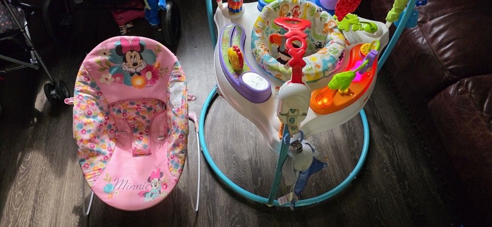 Baby Bouncer And Baby Jumper