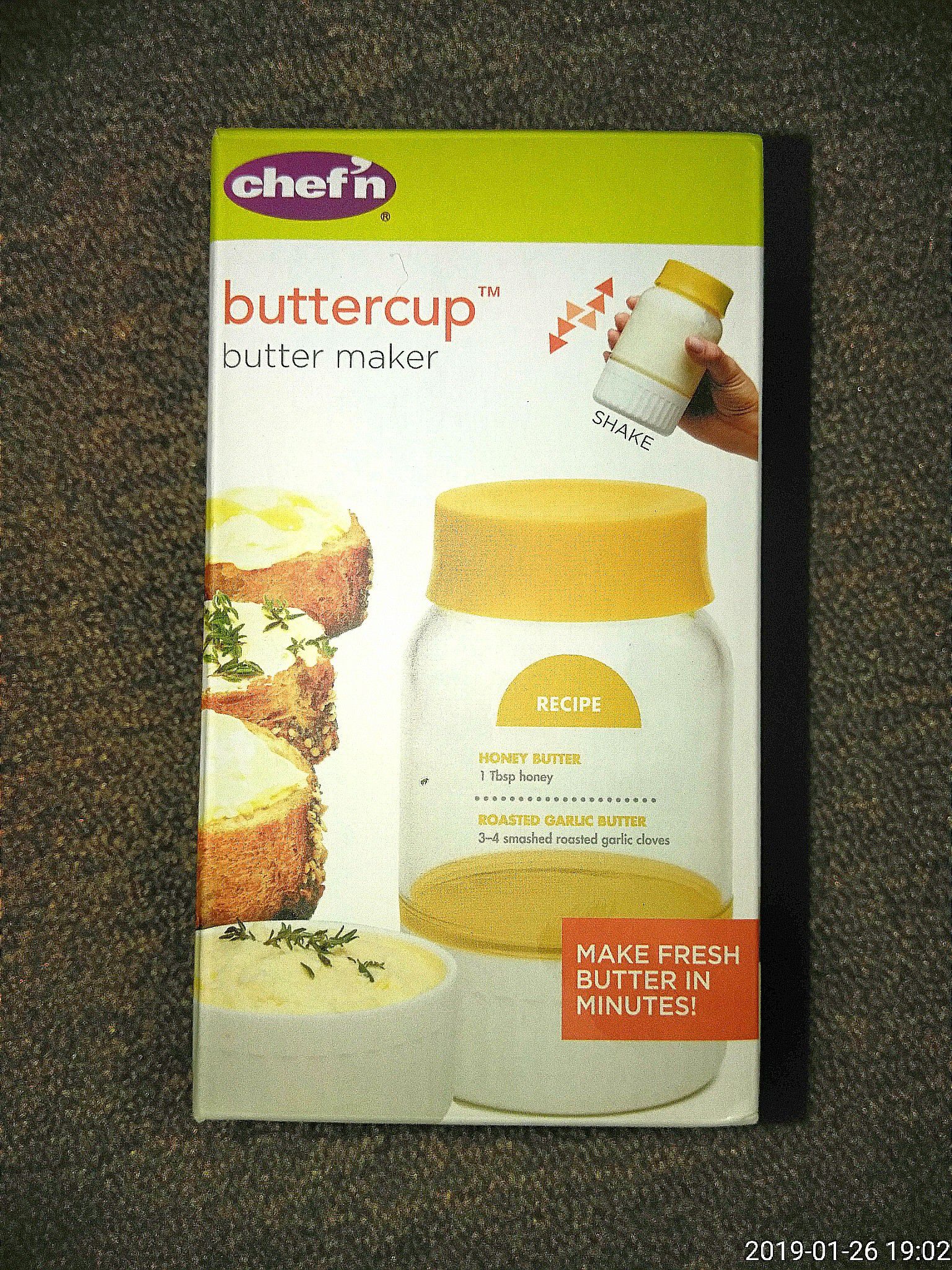 Chef'n Buttercup Butter Maker in Yellow