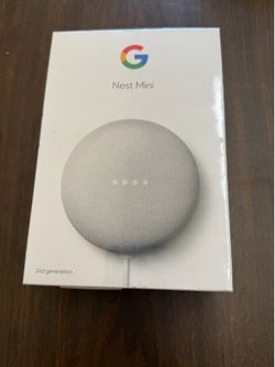 Google Nest Mini (2nd Generation) - NEW SEALED