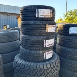 215/45/17 Royal Black Tires Installed 