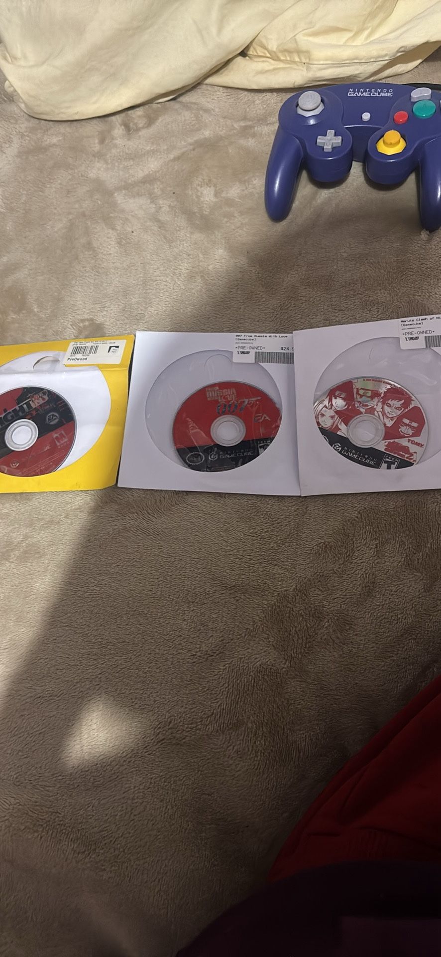 Def Jam Fight For Ny, Naruto Clash Of Ninja 2, 007 From Russia With Love GameCube