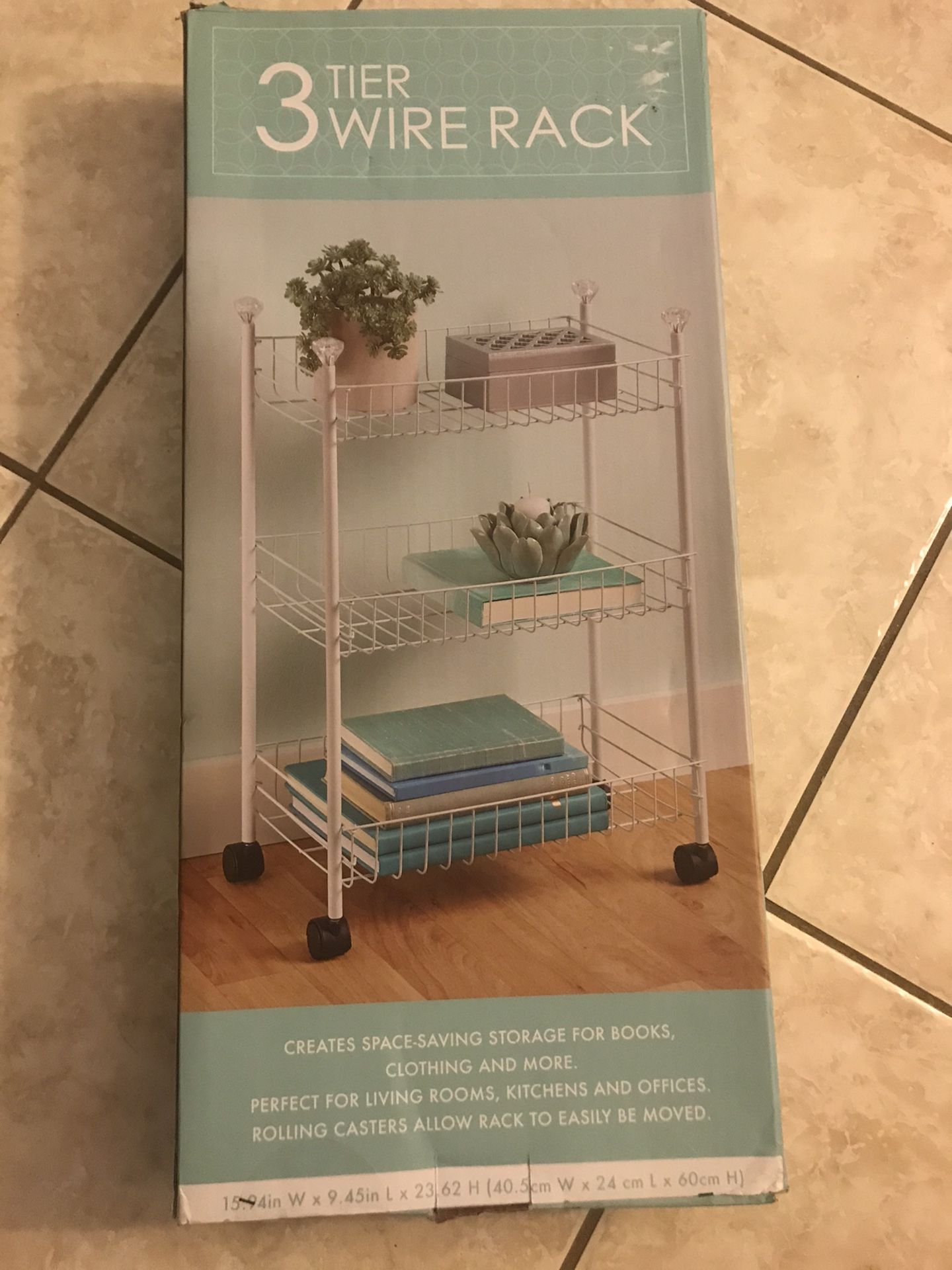 3 Tier Wire Rack