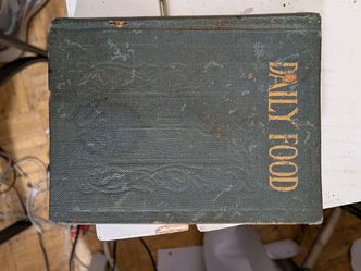 Daily Food Antique Hardcover Book