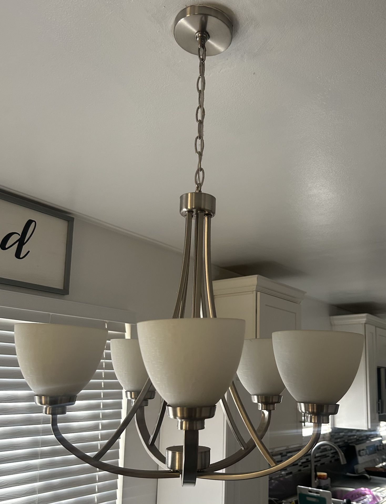 $40 chandelier