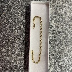 14K Rope Bracelet