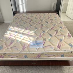 Free Used Full size Bed Frame and Mattress