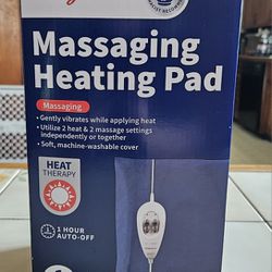 Walgreens Massaging Heating Pad NEW