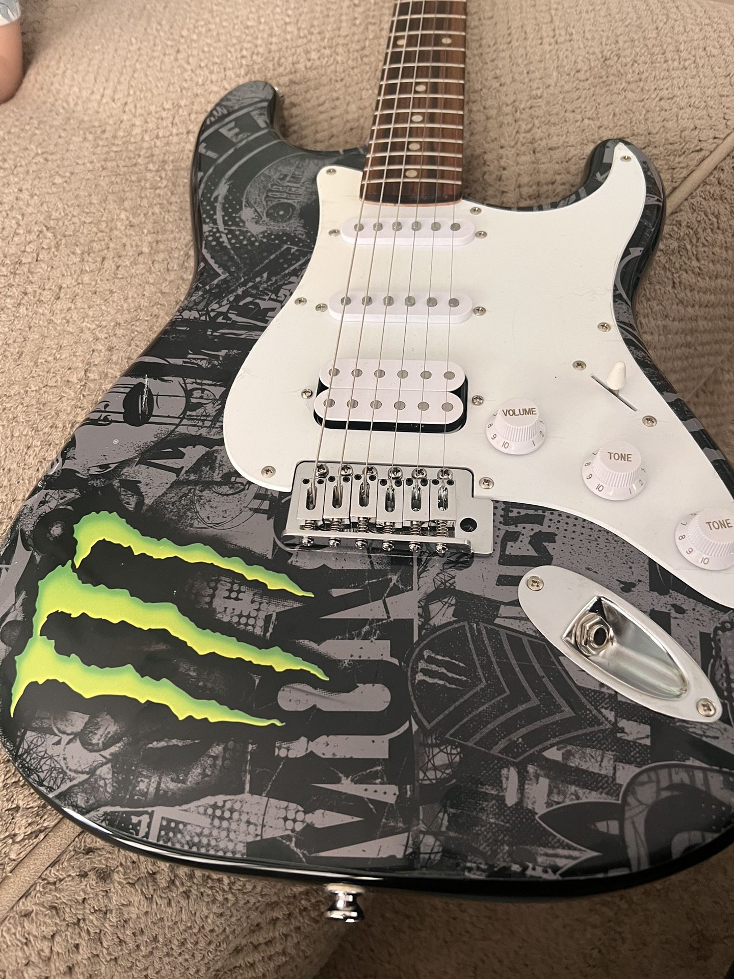 Monster Squier Fender Electric guitar 