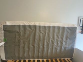 Twin bed and mattress