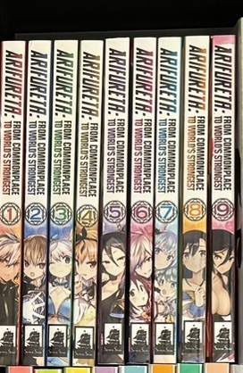 Arifureta From Commonplace To Worlds Strongest Manga - Vol 1-9