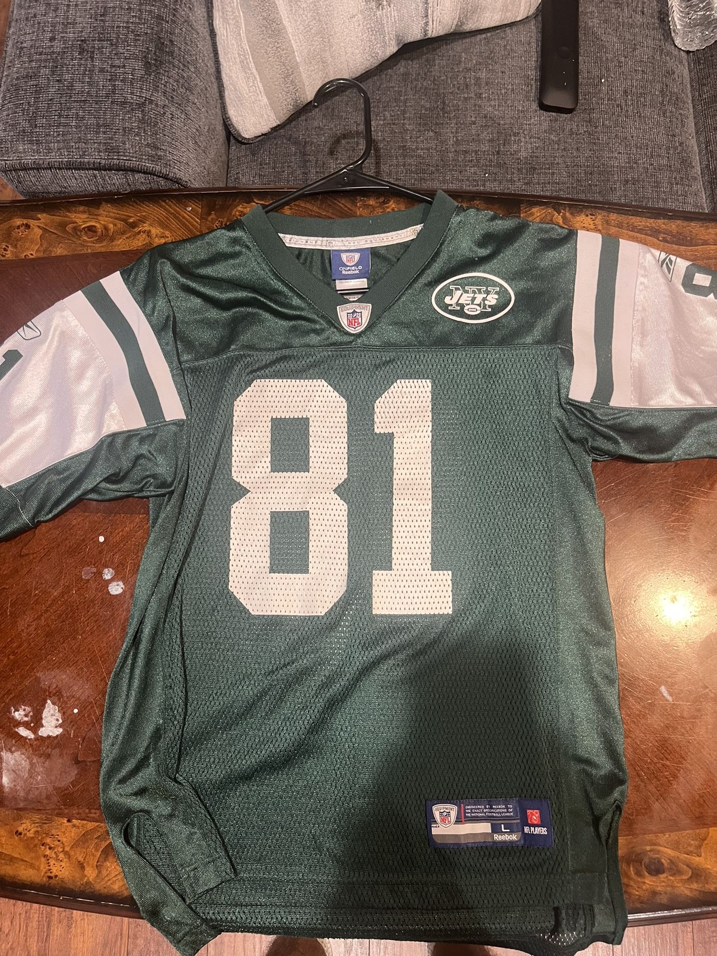 Dustin Keller Jets Jersey (youth Large)