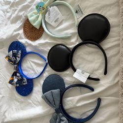 disneyland minnie mouse ears used good condition