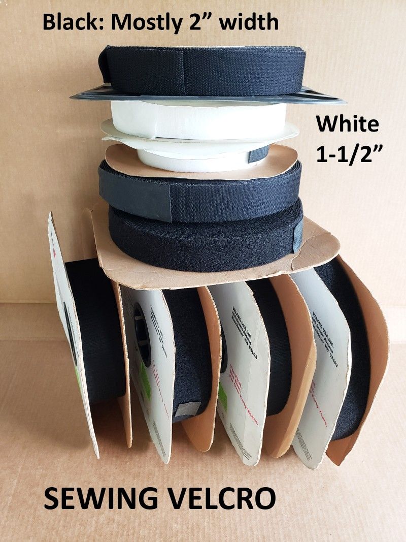 Hook And Loop. Sewing Velcro