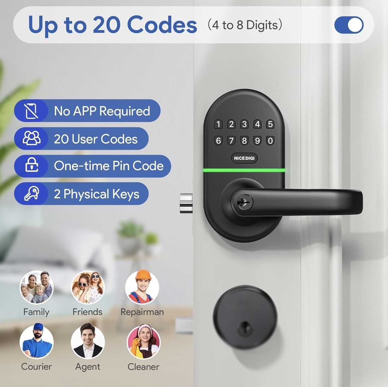 Smart Keypad Door Lock