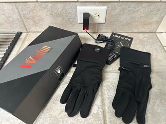 Weston heated glove liners with 2 batteries and charger