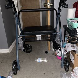 Walker With Seat