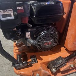 20” Plate Compacter W/pum Water 