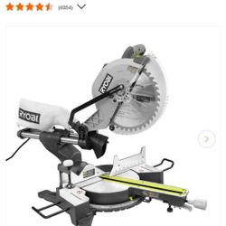 Ryobi Miter Saw With LED
