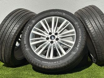 20” Land Rover Wheels OEM Silver 5x120 Range Rover Sport rims Michelin 285/50R20 tires Defender