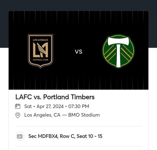 LAFC VS PORTLAND 