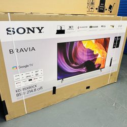 85” Sony Bravia X80K 4K UHD Smart Tv