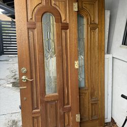 Solid Wood Main Exterior Doors 30”