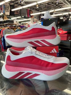 Adidas Hyper Boost Edge White Pure Ruby