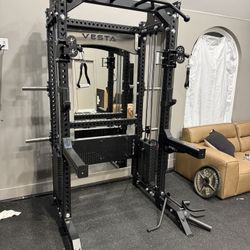 Vesta Fitness PRO SERIES 2-1 Ultimate Half Rack Functional Trainer/Gym Equipment/ Home Gym/ Fitness/ FREE DELIVERY 🚚 