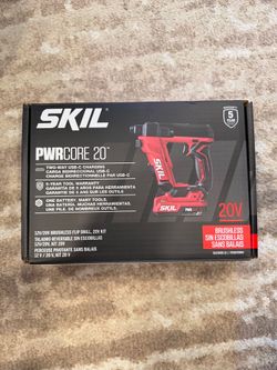 Skil - 20V 1/4 in. Brushless Cordless Drill Kit