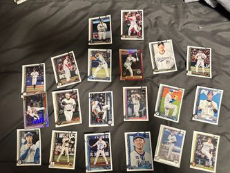 20 random Nippon Pro Baseball trading cards from 2024/25?
