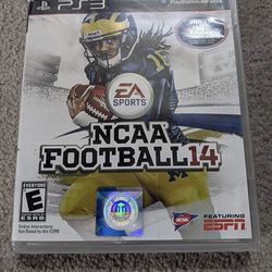 NCAA Football 14 for PS3 (can Ship To Anywhere)