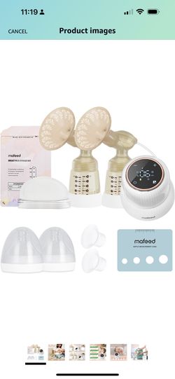 Breast Pump Electric,Hands Free Breast Pump,Double Electric Breast Pump 4 Modes 9 Levels,Baby Breastfeeding Essentials Set-High Quality & Safe & Porta