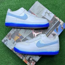Air Force 1 Shadow Wmns ‘Chenille Swoosh - Blue Tint’