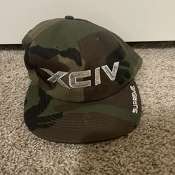 supreme camo hat