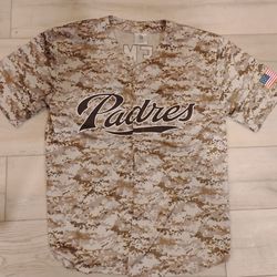 Military Camo Padre Jersey 