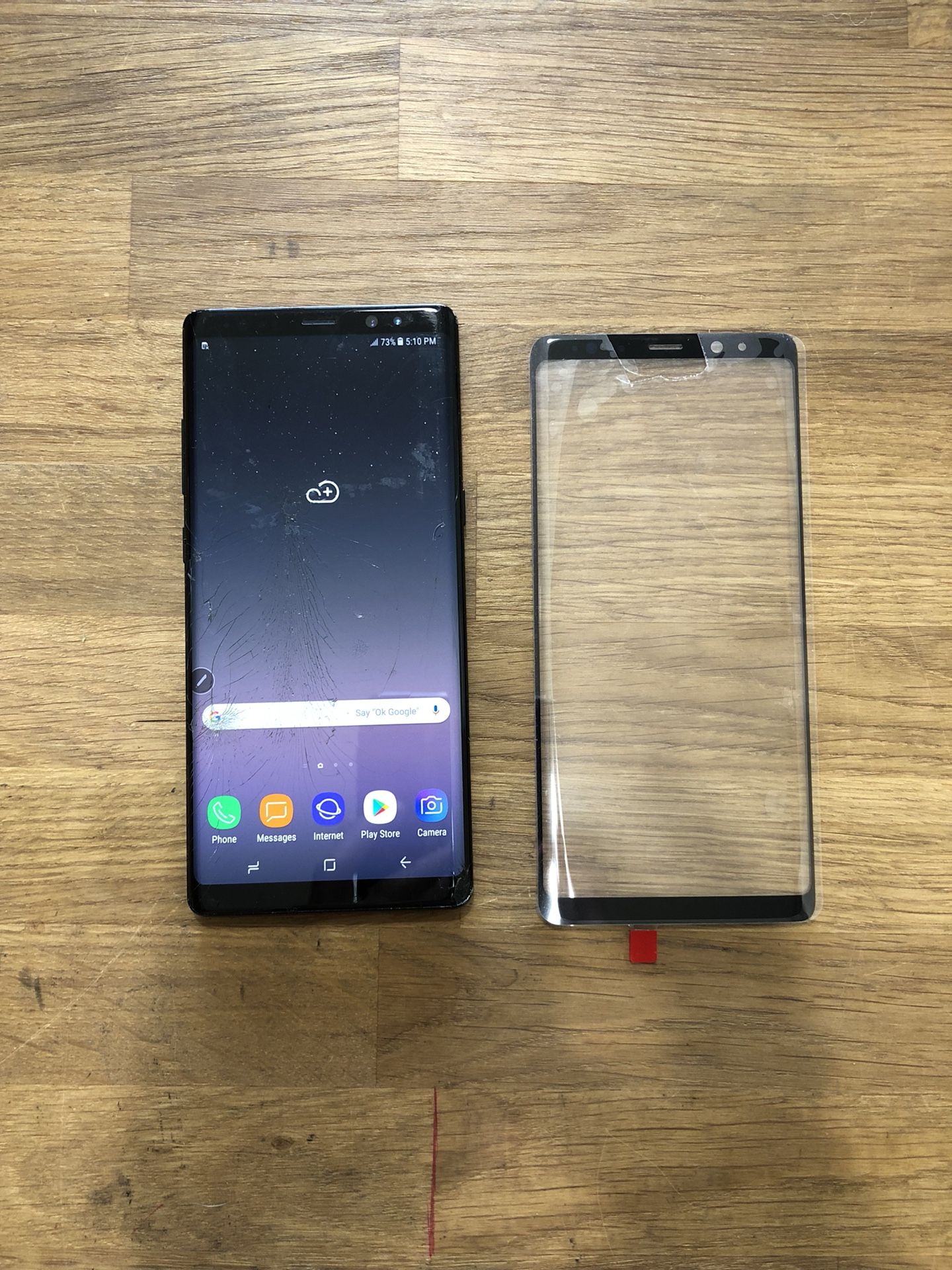 Samsung galaxy note 8 glass replacement