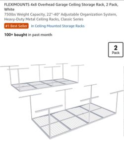 2 PACK 4X8 garage storage rack NEW