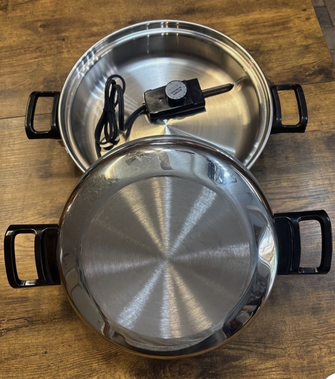 12” Oil Core Electric Skillet