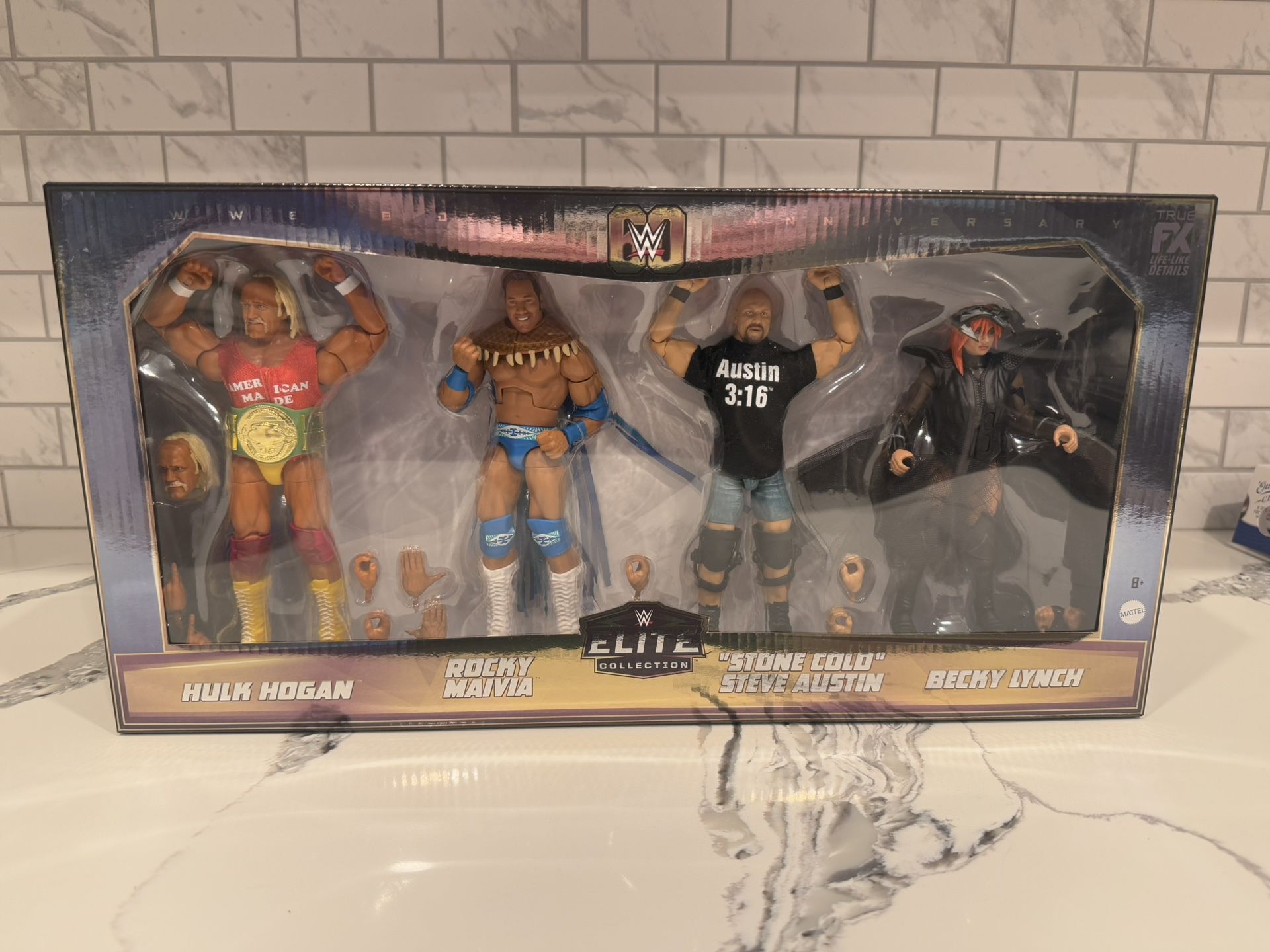WWE 60 Year Anniversary 4 Pack Elite
