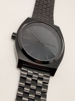 Nixon Time Teller All Black Stainless Steel Watch