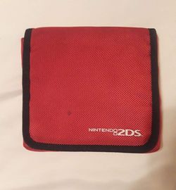 red Nintendo  2DS CASE ONLY $3 FIRM