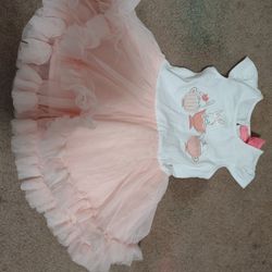 Size 12 Mouths Girls Dress Really Cute