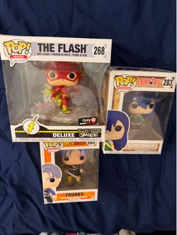 Pop Figures The Flash Fairy Tail Dragon Ball Z