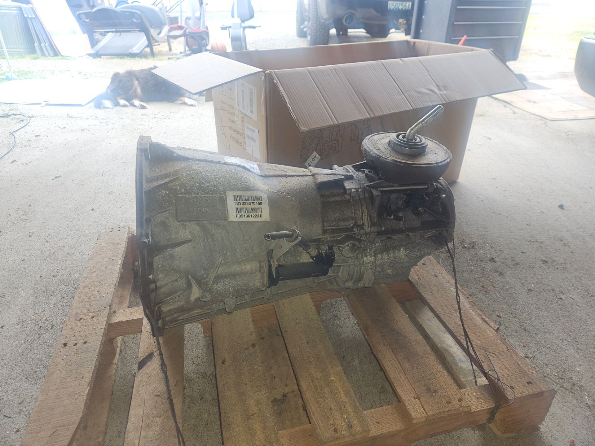 12-18 jeep jk 6 spd manual transmission make offer.