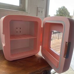 Pink Mini Drink Refrigerator /Cooler