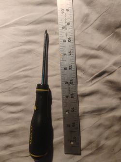 Stanley flathead screwdriver magnetic
