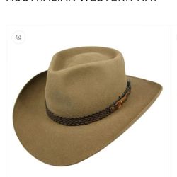 AKRUBA Snowy River Western hat